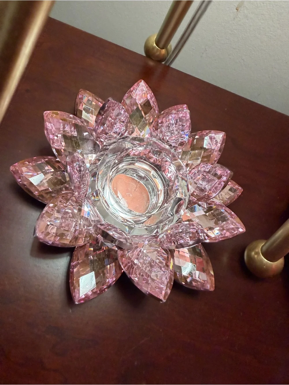 Source Unknown faceted pink